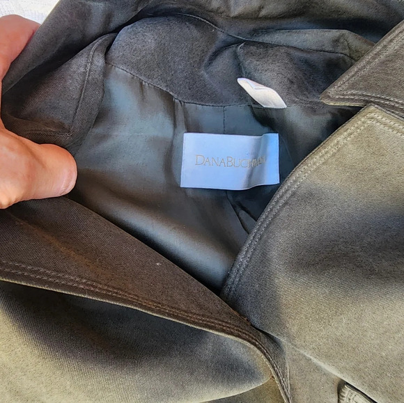 Dana Buchman Military Style vintage jacket 8 - Picture 13 of 14